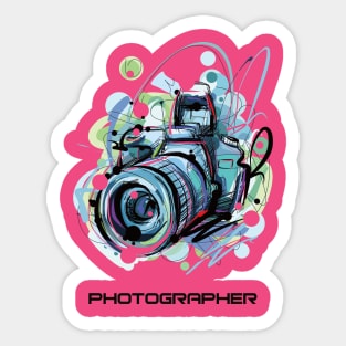 Photographer Sticker